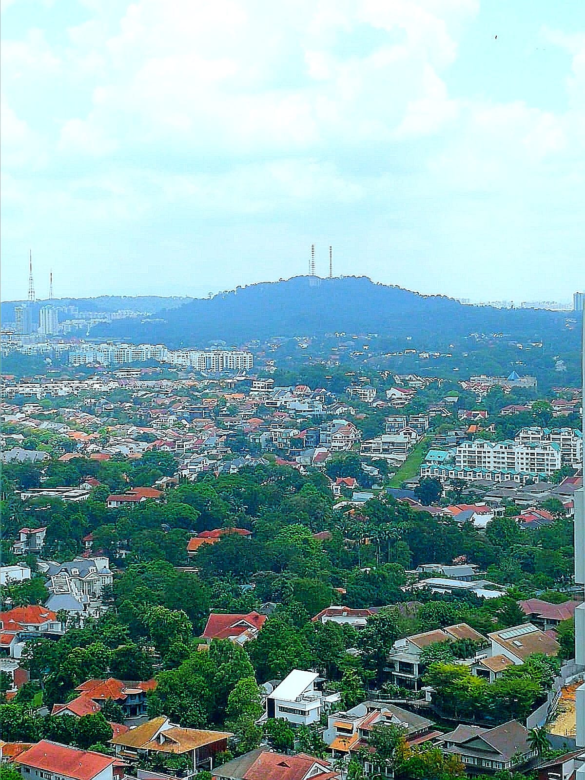 Pic of a Bt Timah Hill In Singapore