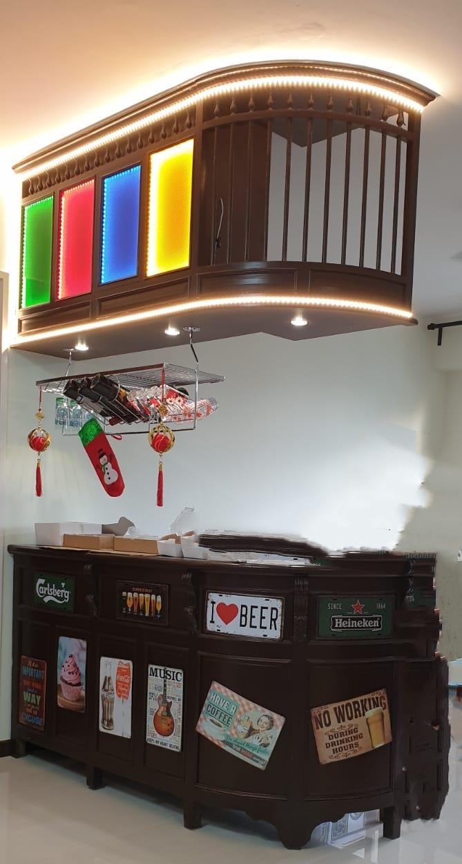 Antique counter restored